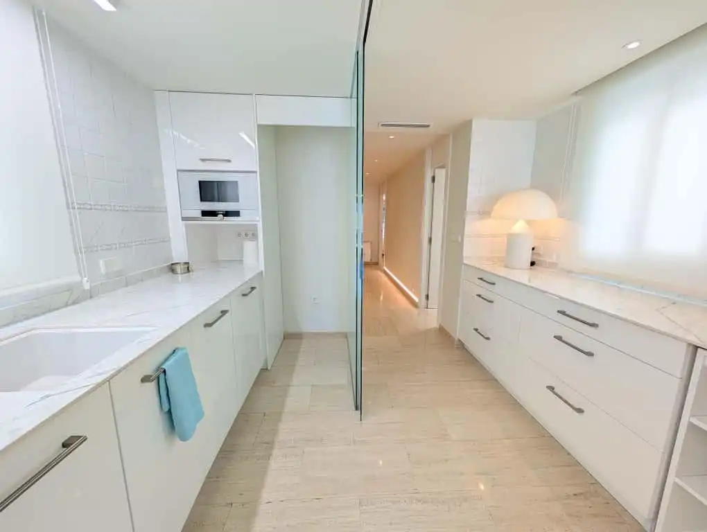 Cuina de Dúplex en venda en Gandia amb Aire condicionat, Terrassa i Traster