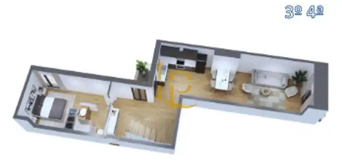 Dúplex en venda en Terrassa amb Aire condicionat, Calefacció i Parquet