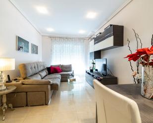 Living room of Apartment to rent in Roquetas de Mar  with Air Conditioner, Heating and Private garden