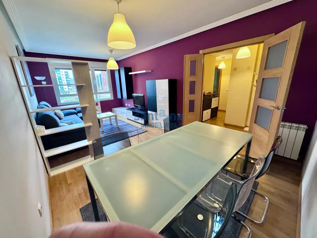 Exterior view of Apartments for rent in León Capital   with Heating, Parquet flooring and Terrace