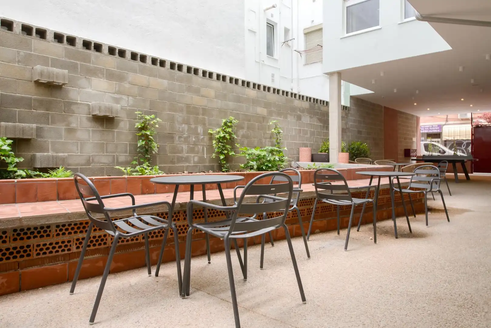 Terrace of Study for rent in Madrid  with Air Conditioner, Heating and Furnished