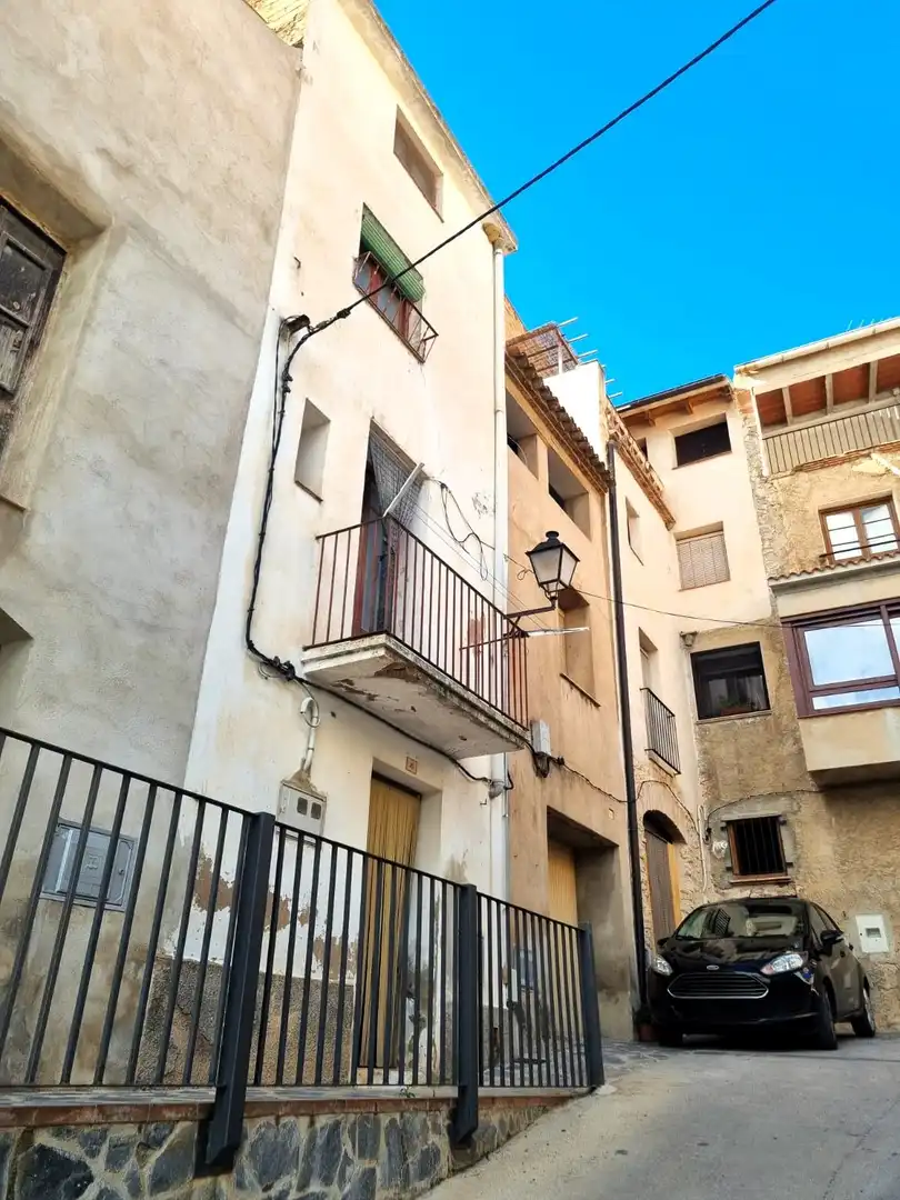 Vista exterior de Casa o xalet en venda en El Pinell de Brai amb Calefacció