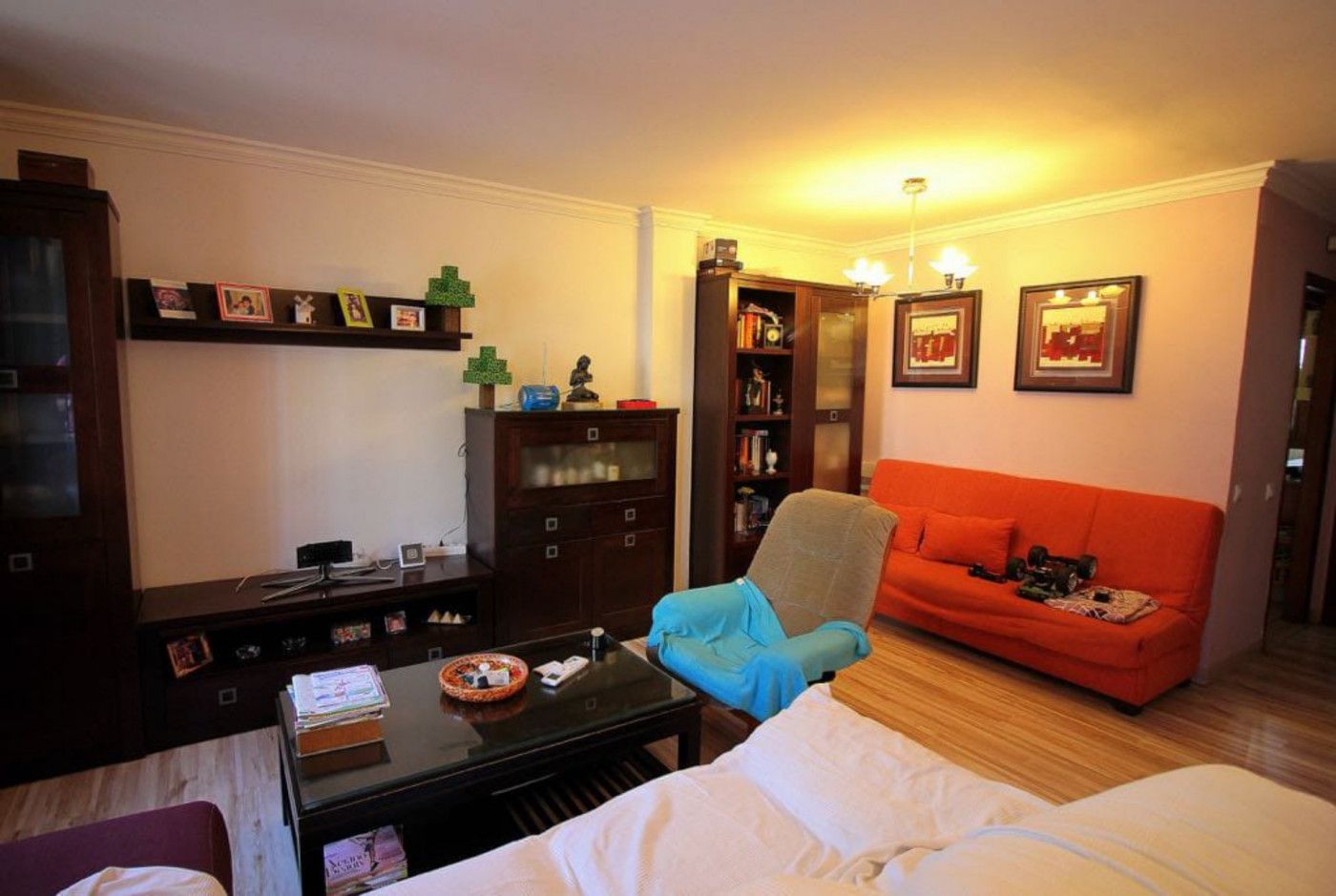 Living room of Single-family semi-detached for sale in Algeciras  with Air Conditioner, Terrace and Storage room