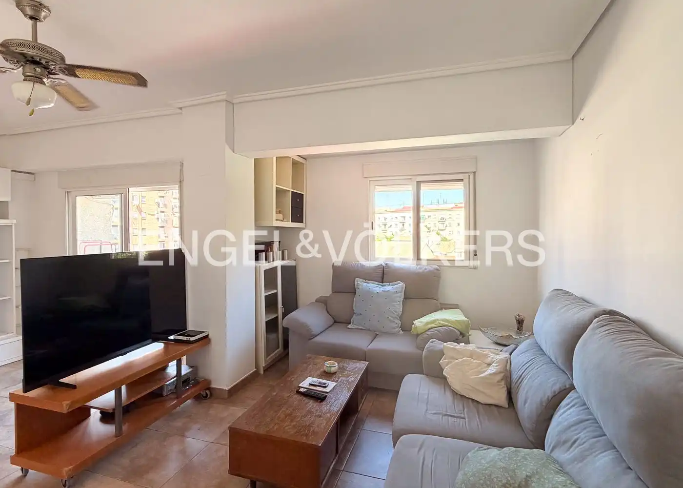 Wohnzimmer von Wohnung zur Miete in Camins al Grau
