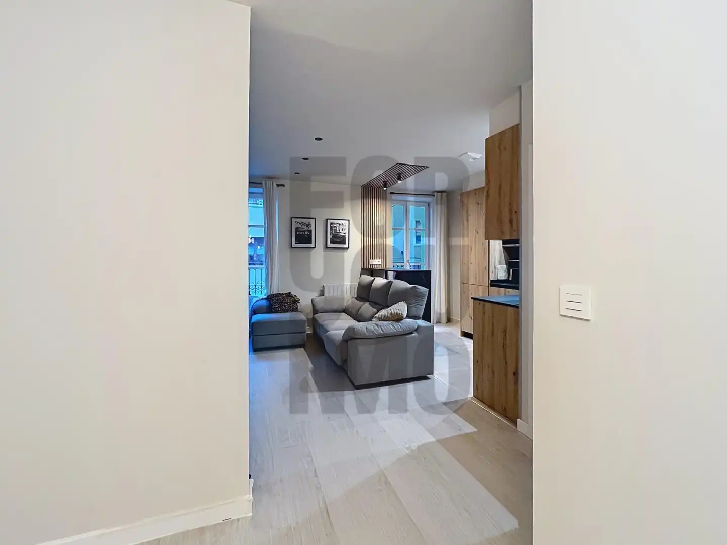 Living room of Apartments for sale in Irun   with Heating, Parquet flooring and Furnished