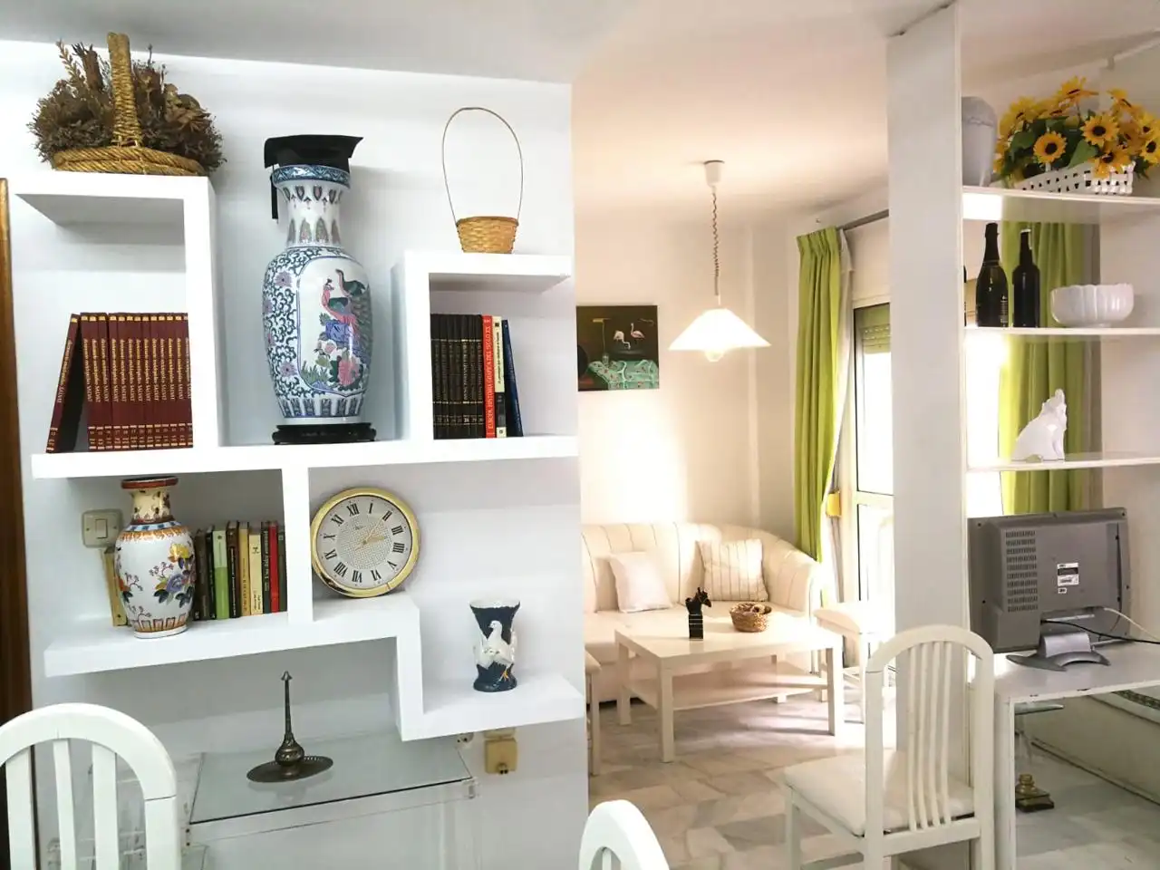 Sala de estar de Casa o chalet de alquiler en Sanlúcar de Barrameda con Amueblado
