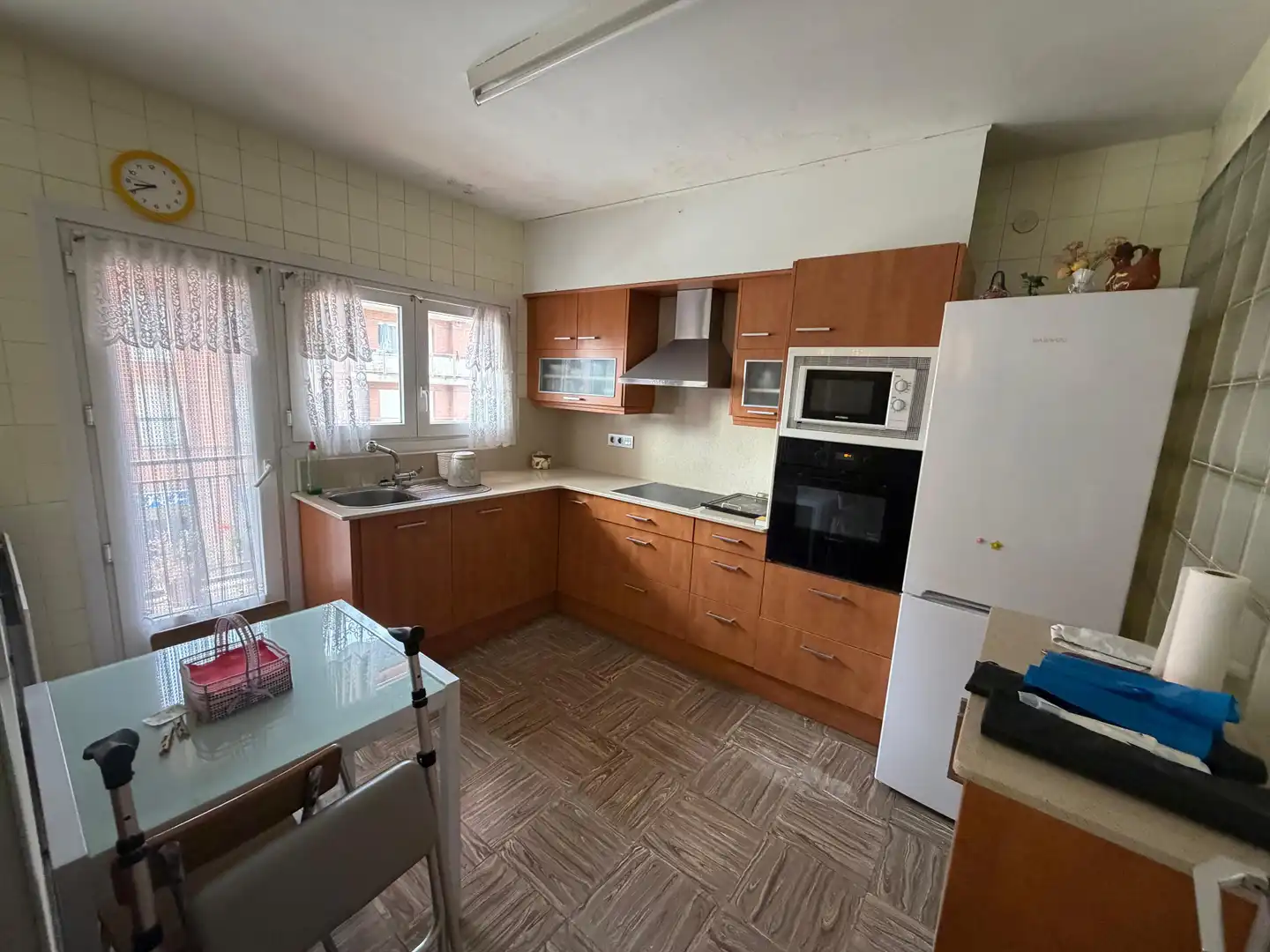 Küche von Wohnung zum Verkauf in Cervera mit Heizung, Abstellraum und Möbliert