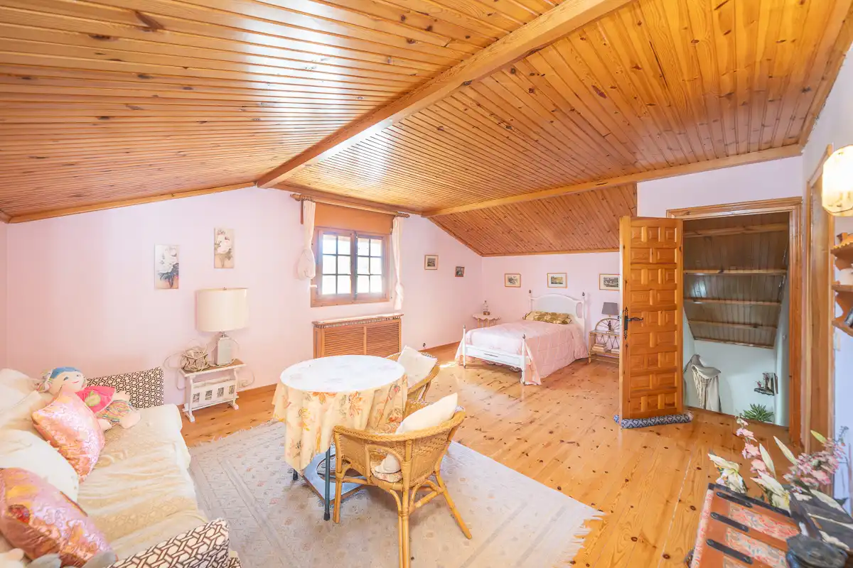 Bedroom of Houses for sale in Santa María de la Alameda  with Heating, Private garden and Terrace