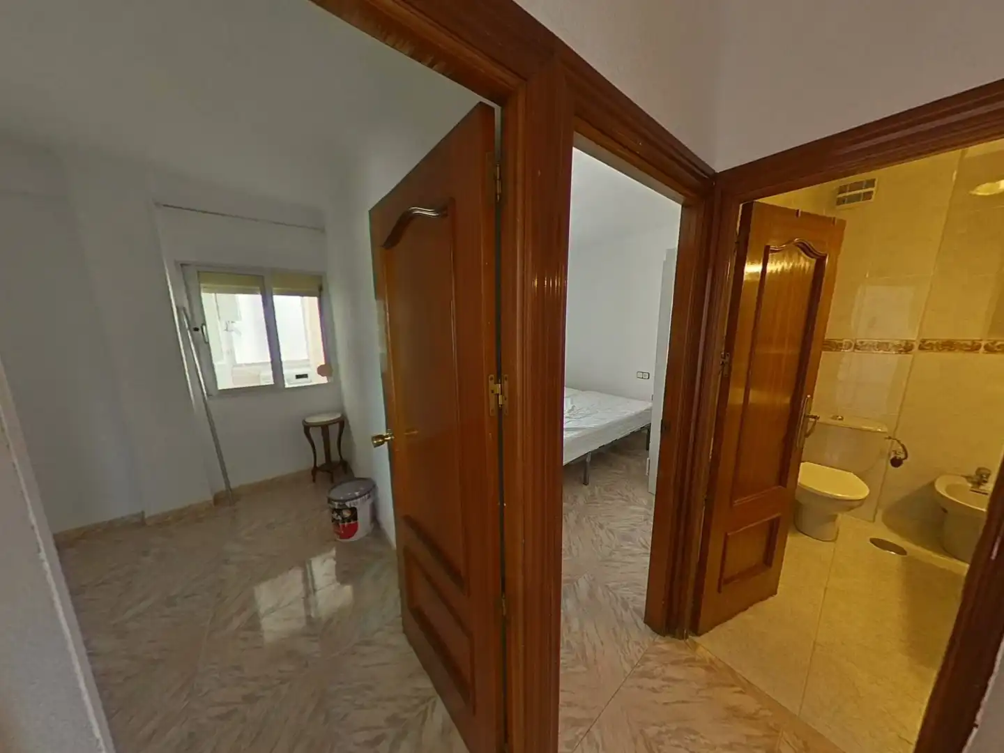 Bedroom of Flat for sale in Málaga  with Terrace and Furnished