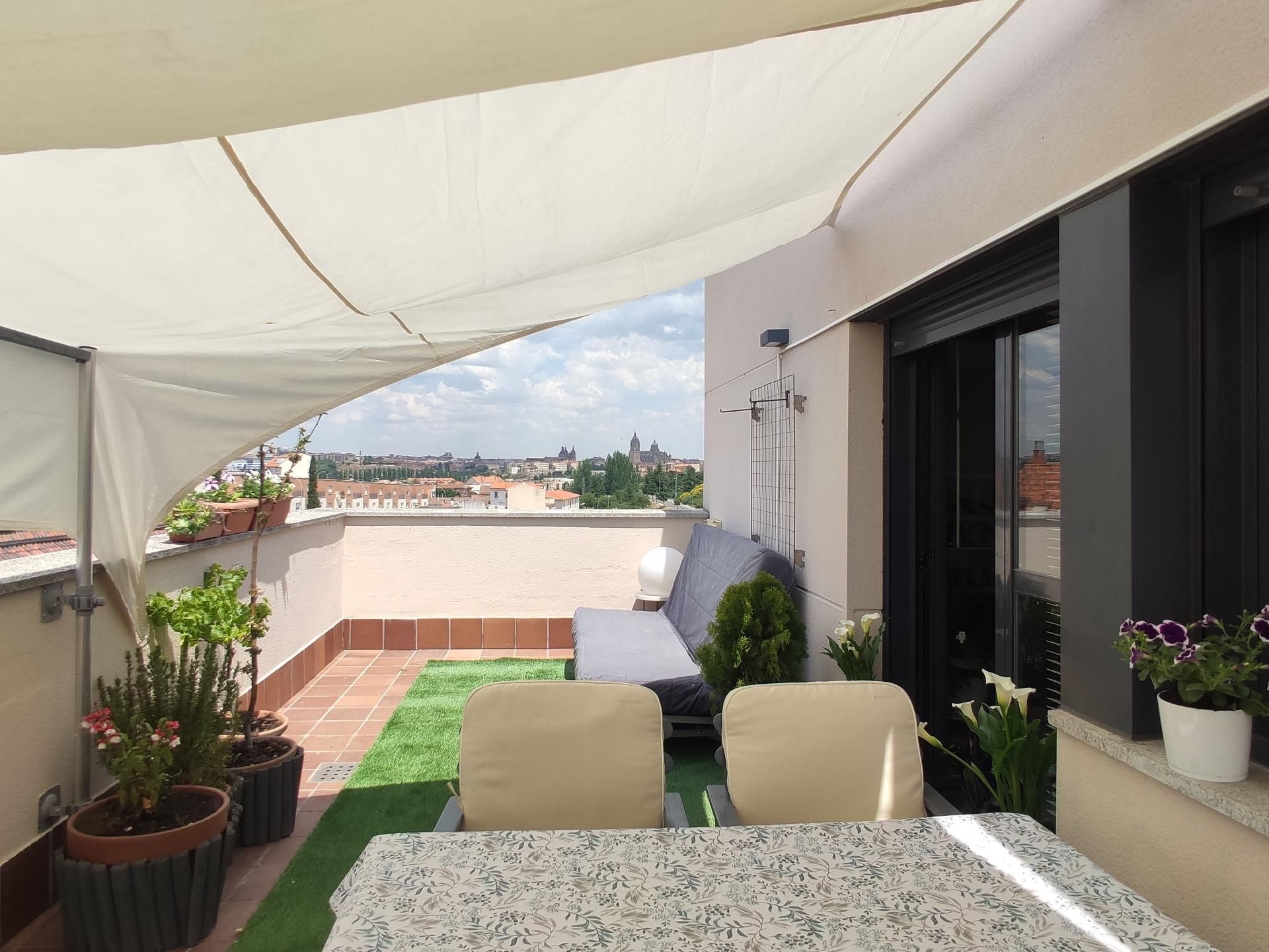 Terrace of Attic for sale in Salamanca Capital  with Air Conditioner, Heating and Terrace