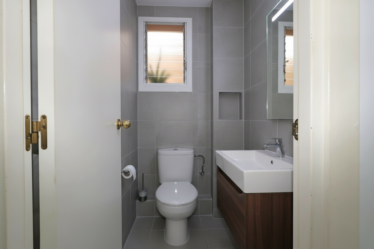 Bathroom of Attic for sale in L'Hospitalet de Llobregat  with Heating, Terrace and Balcony