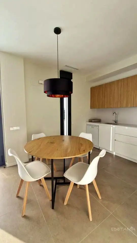 Cuina de Planta baixa de lloguer en Vinalesa amb Aire condicionat i Moblat