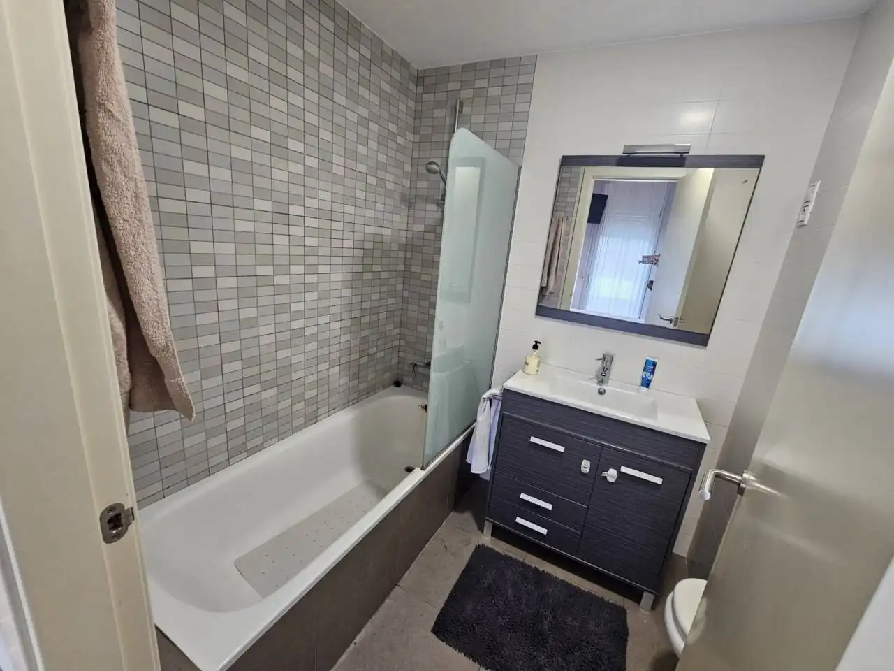 Badezimmer von Maisonette zum Verkauf in Viladecavalls mit Klimaanlage, Heizung und Terrasse
