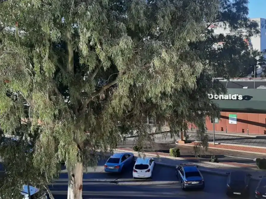 Exterior view of Flat for sale in Badajoz Capital  with Air Conditioner and Balcony