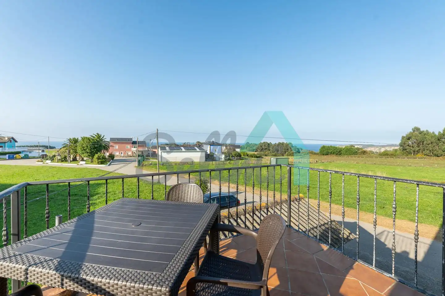 Terraza de Casa o chalet de alquiler en Valdés - Luarca con Jardín privado, Terraza y Amueblado