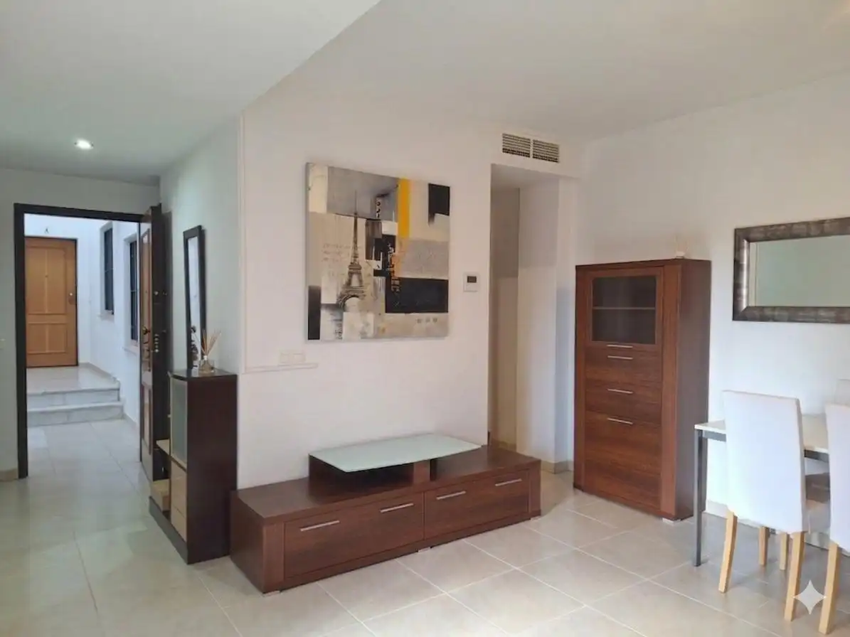 Sala de estar de Piso de alquiler en Espartinas con Aire acondicionado