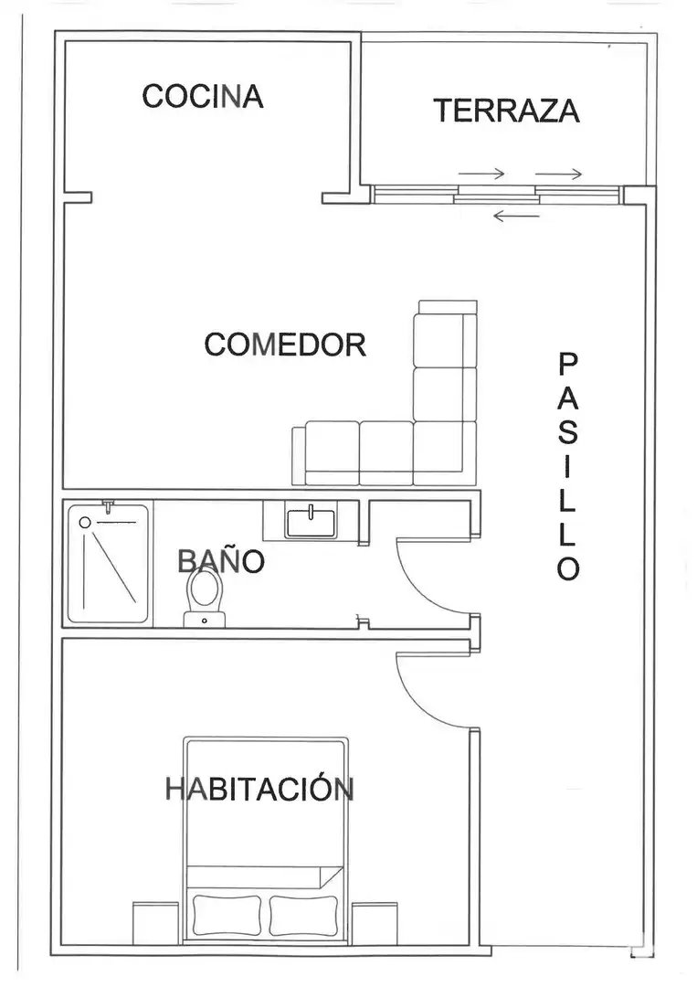 Appartement compact avec terrasse à vendre à Calle MADRID, imagen 28