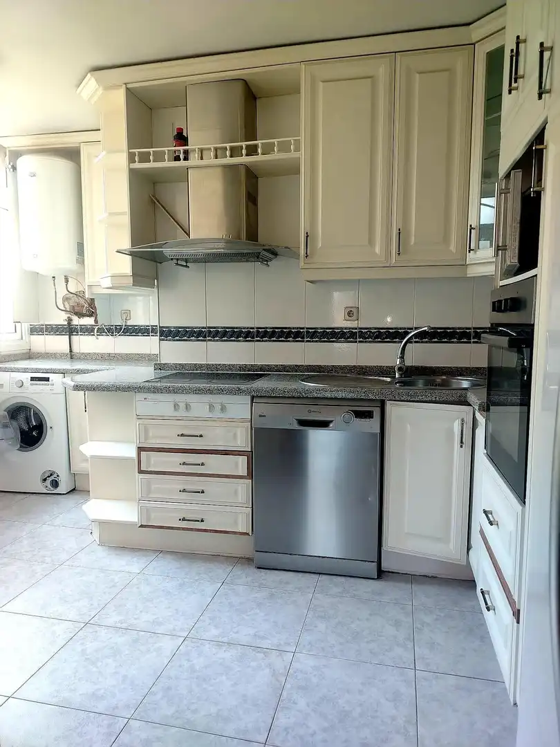 Kitchen of Flat for sale in San Sebastián de los Reyes  with Air Conditioner, Heating and Terrace