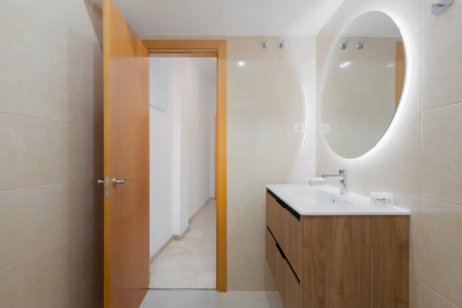 Bany de Apartament per a compartir en Málaga amb Aire condicionat, Calefacció i Moblat