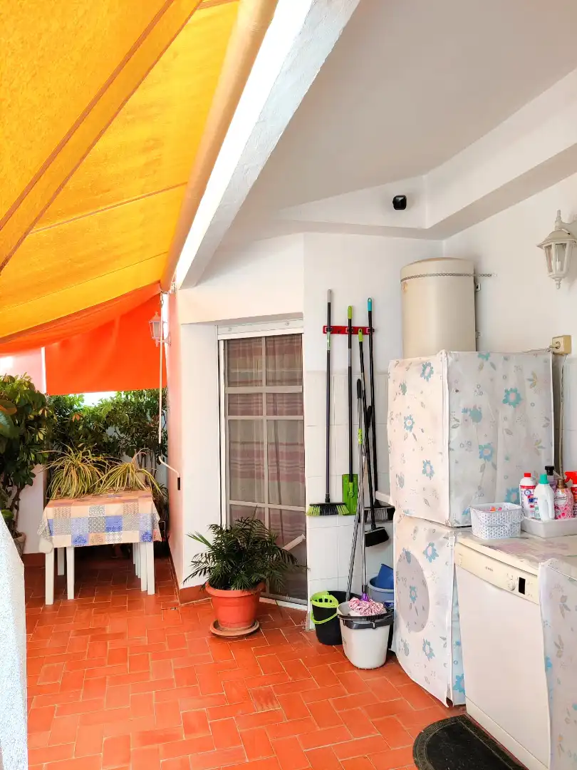 Balcony of Flat for sale in Lorca  with Air Conditioner, Terrace and Furnished