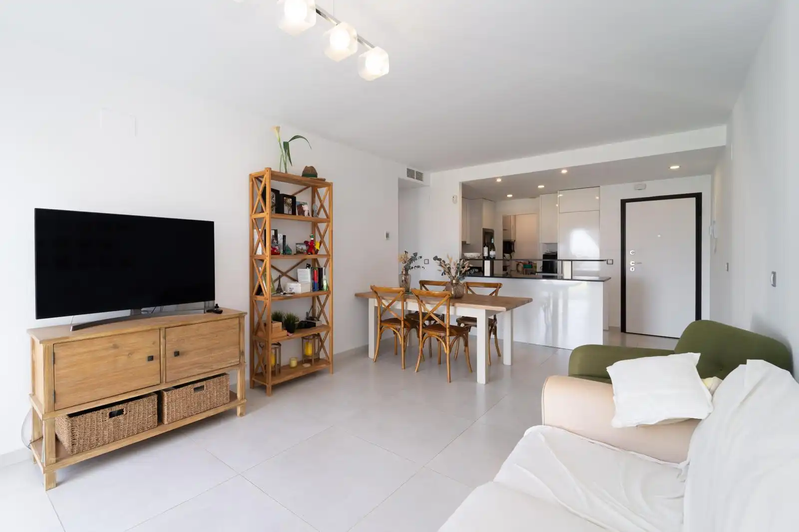 Sala d'estar de Planta baixa en venda en Elche / Elx amb Aire condicionat, Calefacció i Jardí privat