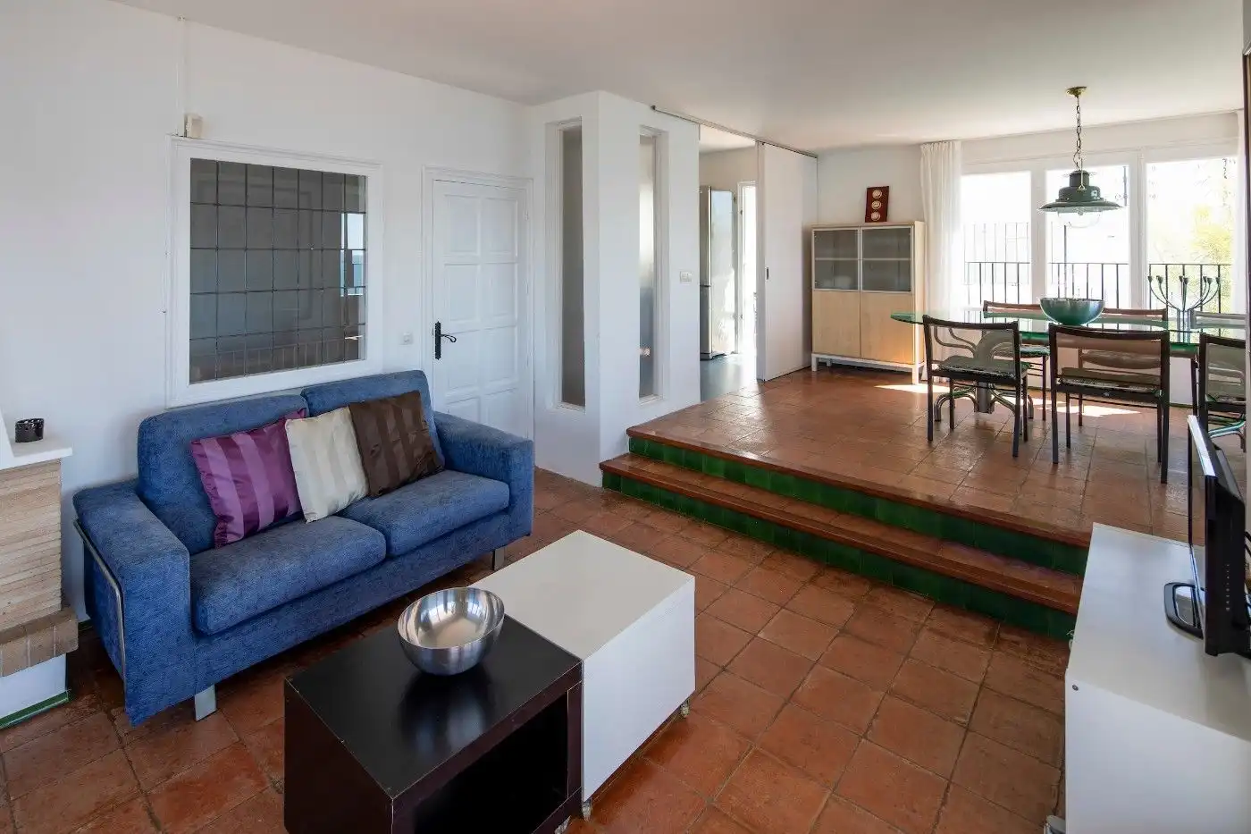 Sala de estar de Casa o chalet en venta en L'Estartit con Terraza, Piscina y Amueblado