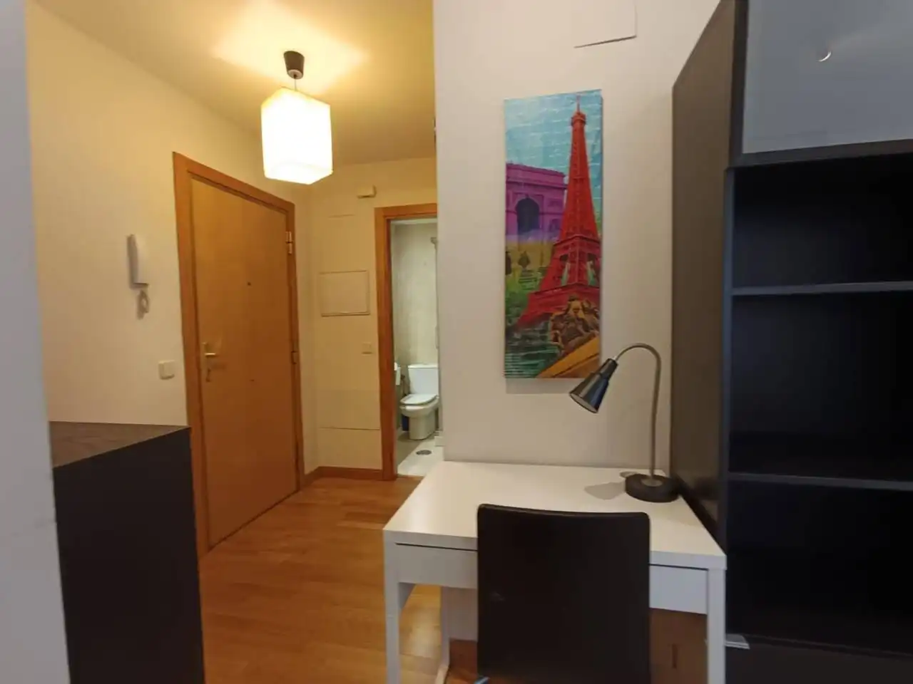 Habitación de Apartamento de alquiler en Toledo con Aire acondicionado, Calefacción y Trastero