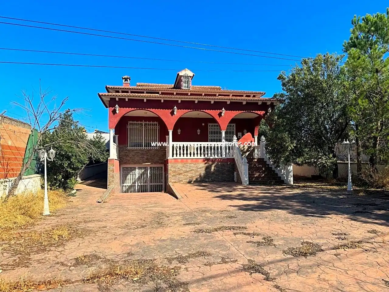 Vista exterior de Casa o chalet en venta en Moriles con Aire acondicionado, Jardín privado y Piscina
