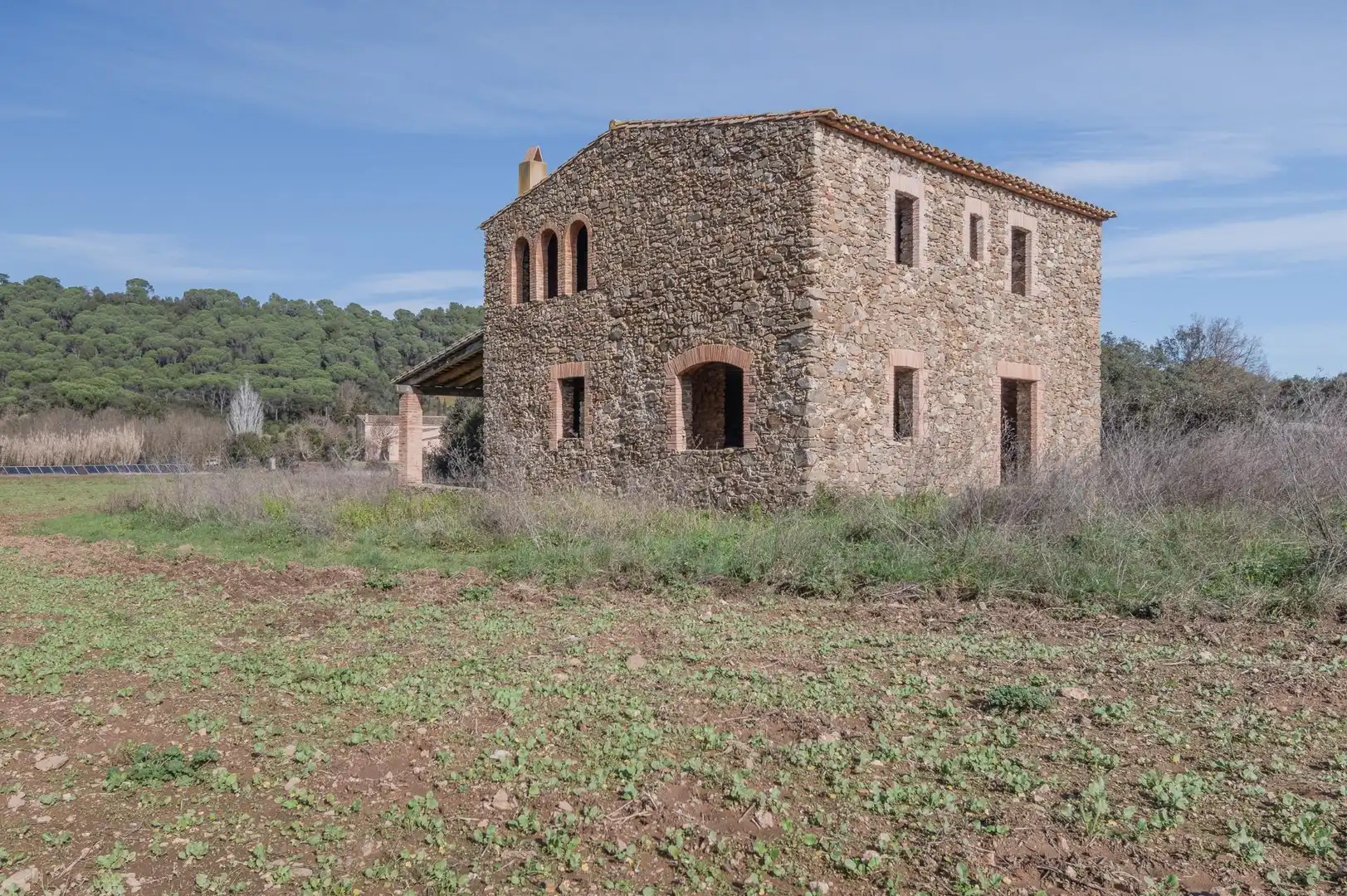 Vista exterior de Finca rústica en venda en Cruïlles, Monells I Sant Sadurní de L'Heura