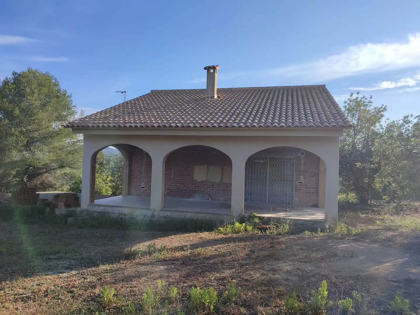Vista exterior de Finca rústica en venta en La Riera de Gaià con Trastero