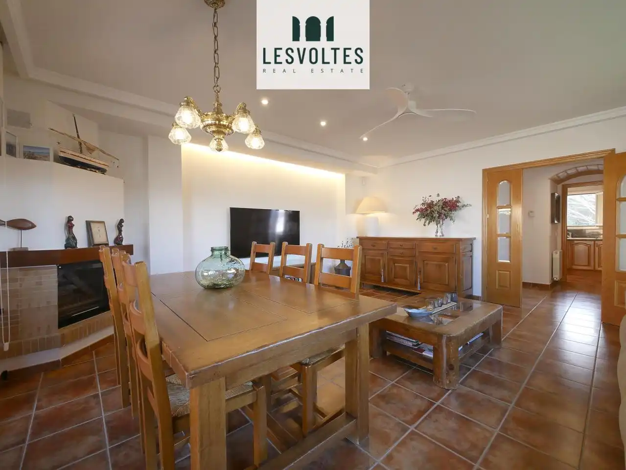 Comedor de Casa adosada en venta en Palafrugell con Aire acondicionado, Calefacción y Jardín privado