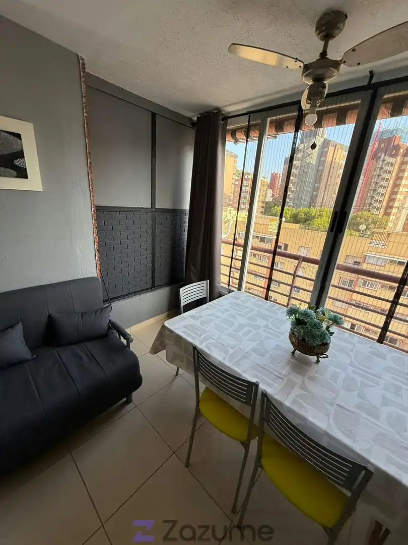 Balcony of Flat for rent in Benidorm  with Swimming Pool, Furnished and Washing machine
