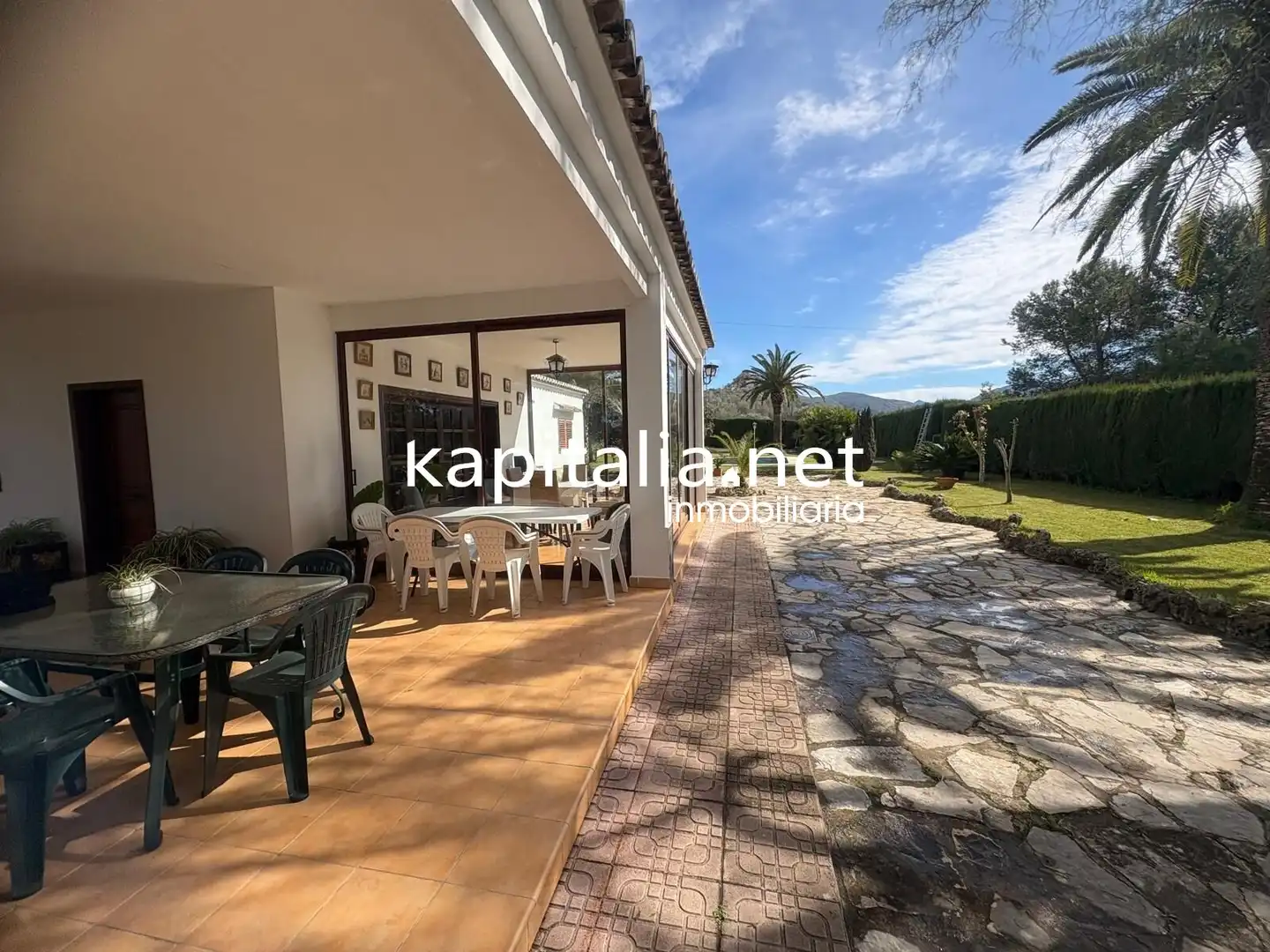 Jardí de Casa o xalet en venda en Barxeta amb Calefacció, Jardí privat i Terrassa