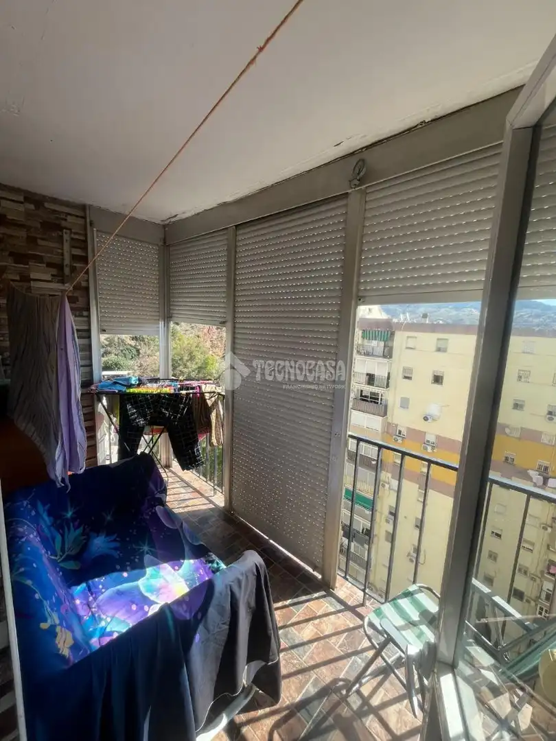 Balcony of Flat for sale in Málaga