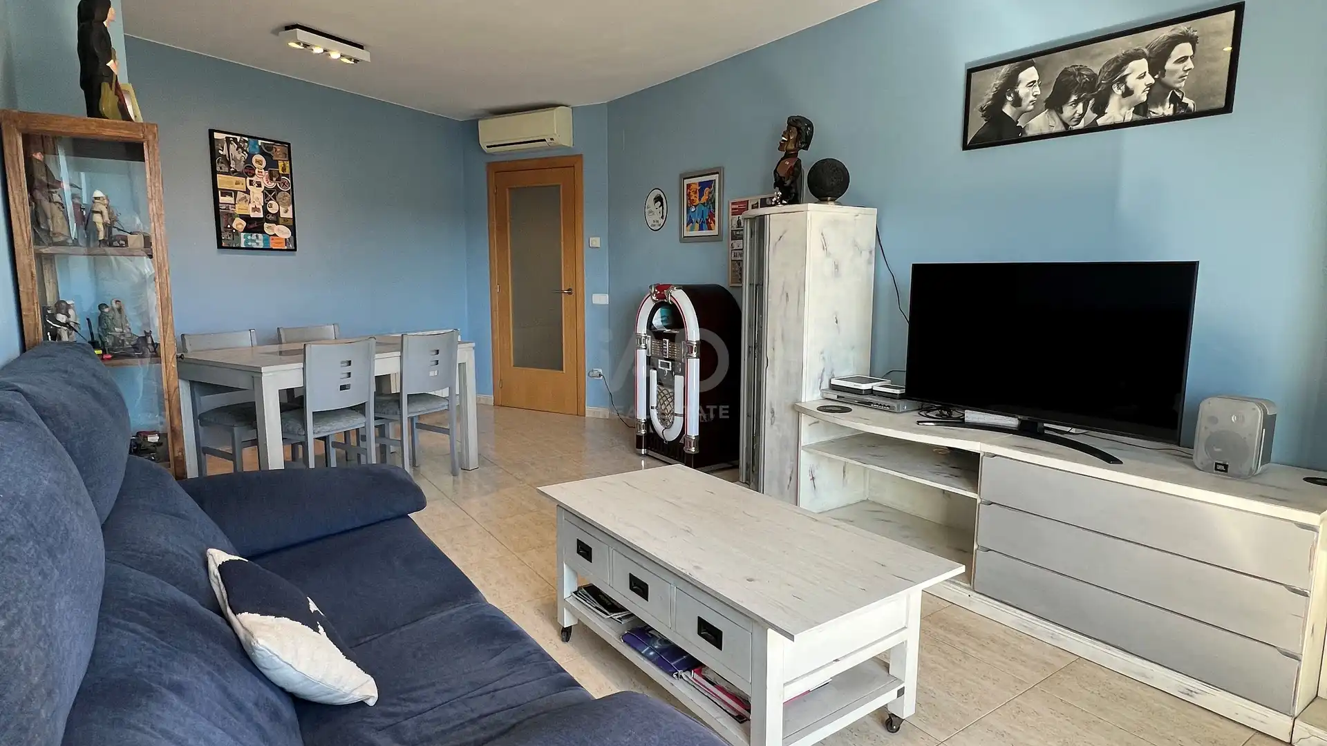 Living room of Flat for sale in Santa Cristina d'Aro  with Air Conditioner