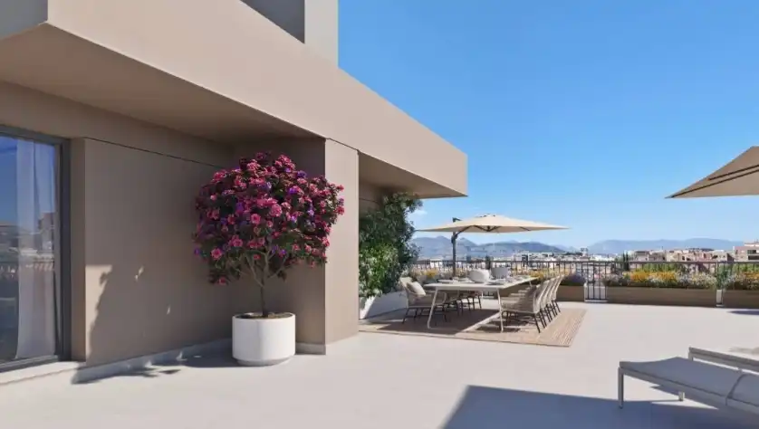 Terrace of Flat for sale in Granada  with Heating