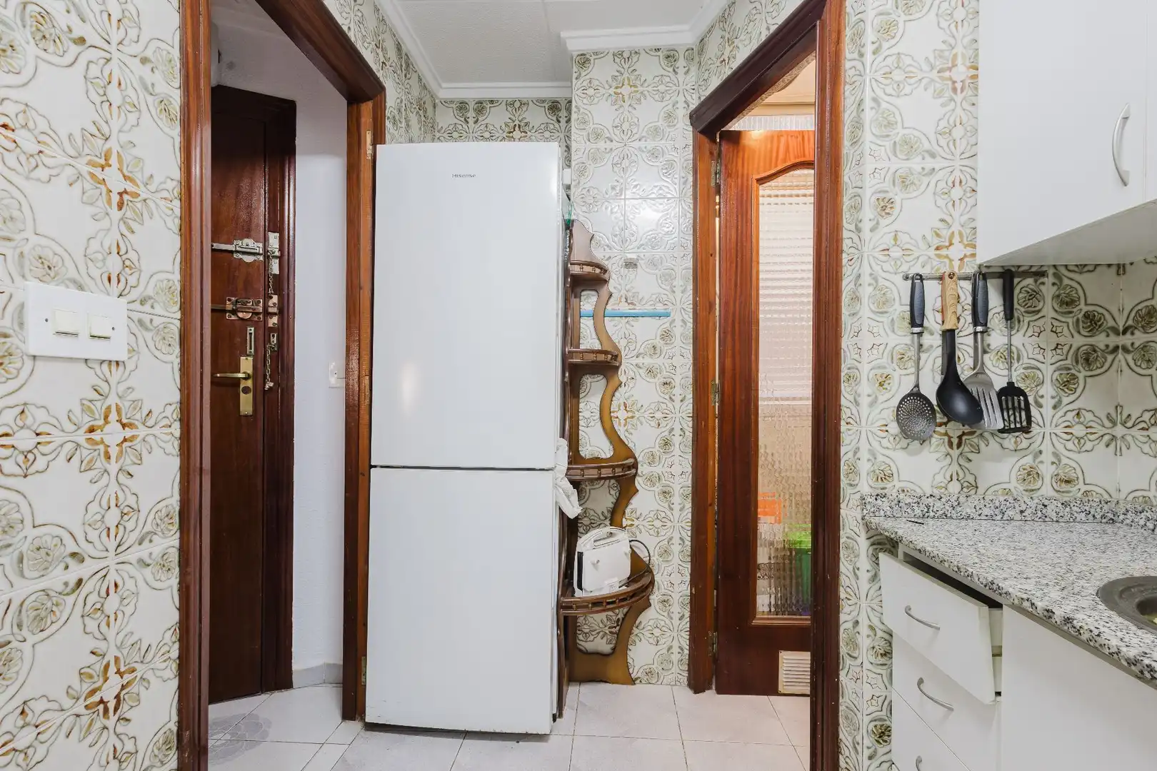 Cocina de Apartamento en venta en Torrevieja con Aire acondicionado, Terraza y Piscina comunitaria