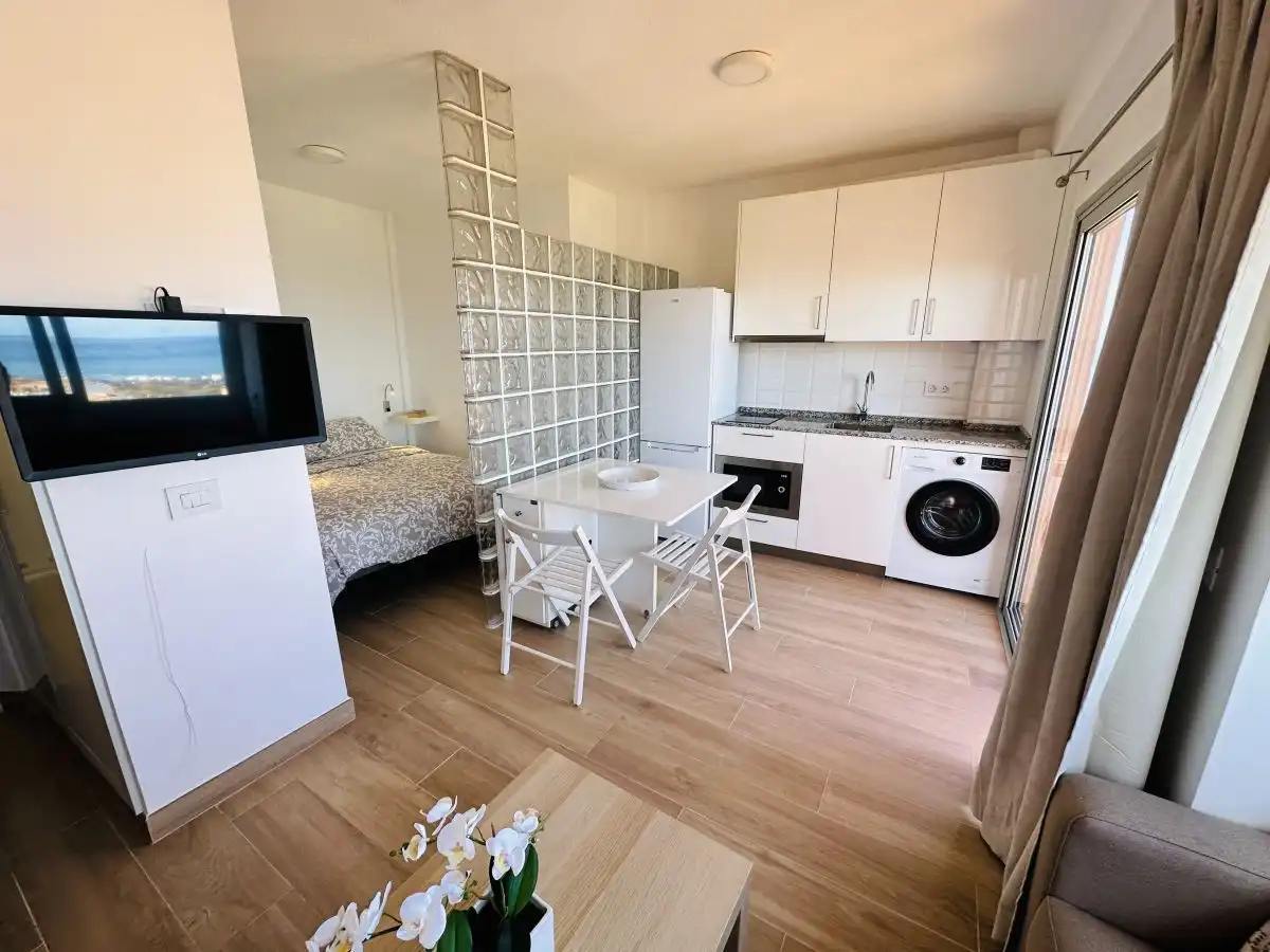 Cocina de Estudio en venta en Puerto de la Cruz con Trastero, Amueblado y Piscina comunitaria