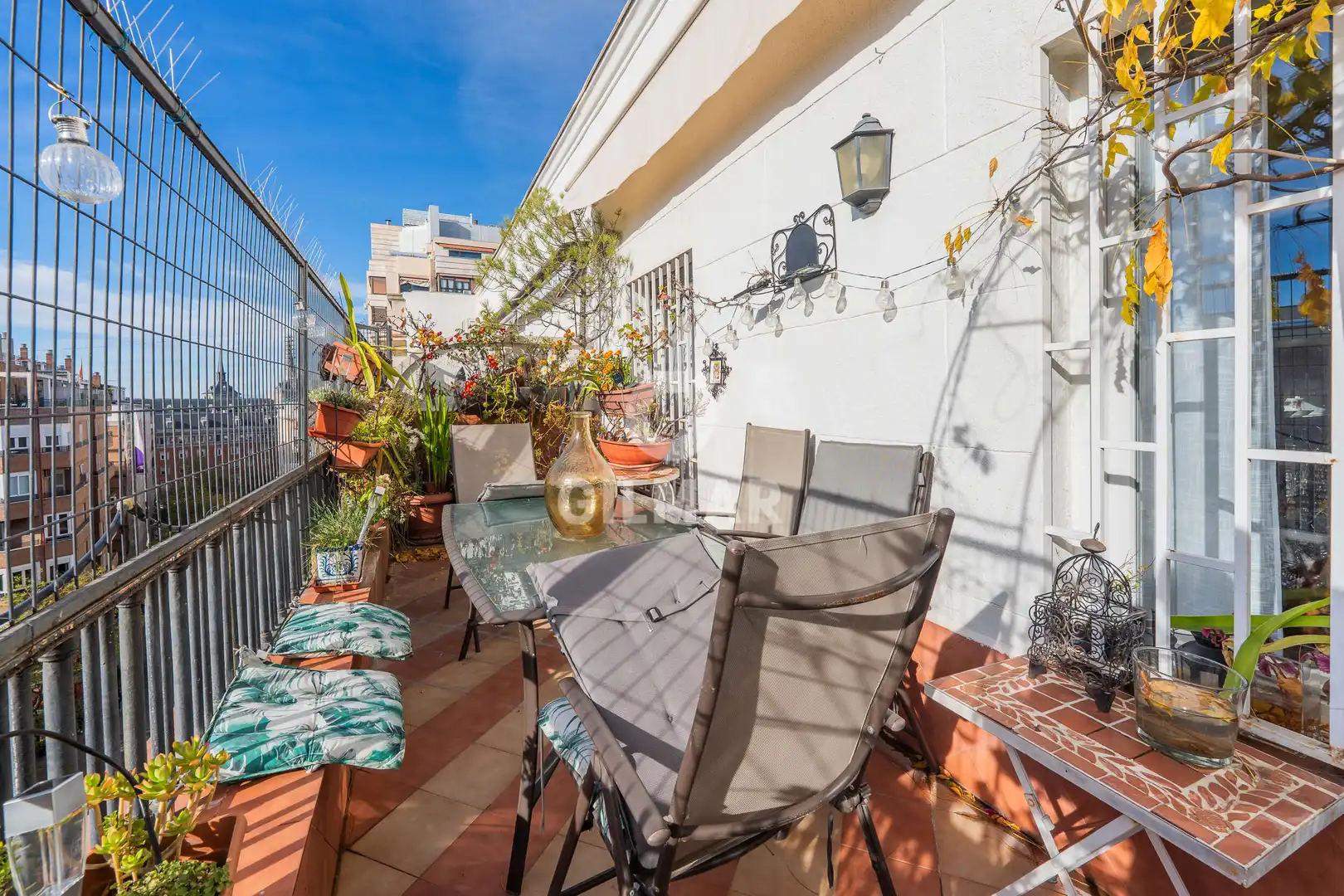 Terraza de Ático en venta en Madrid con Calefacción y Balcón