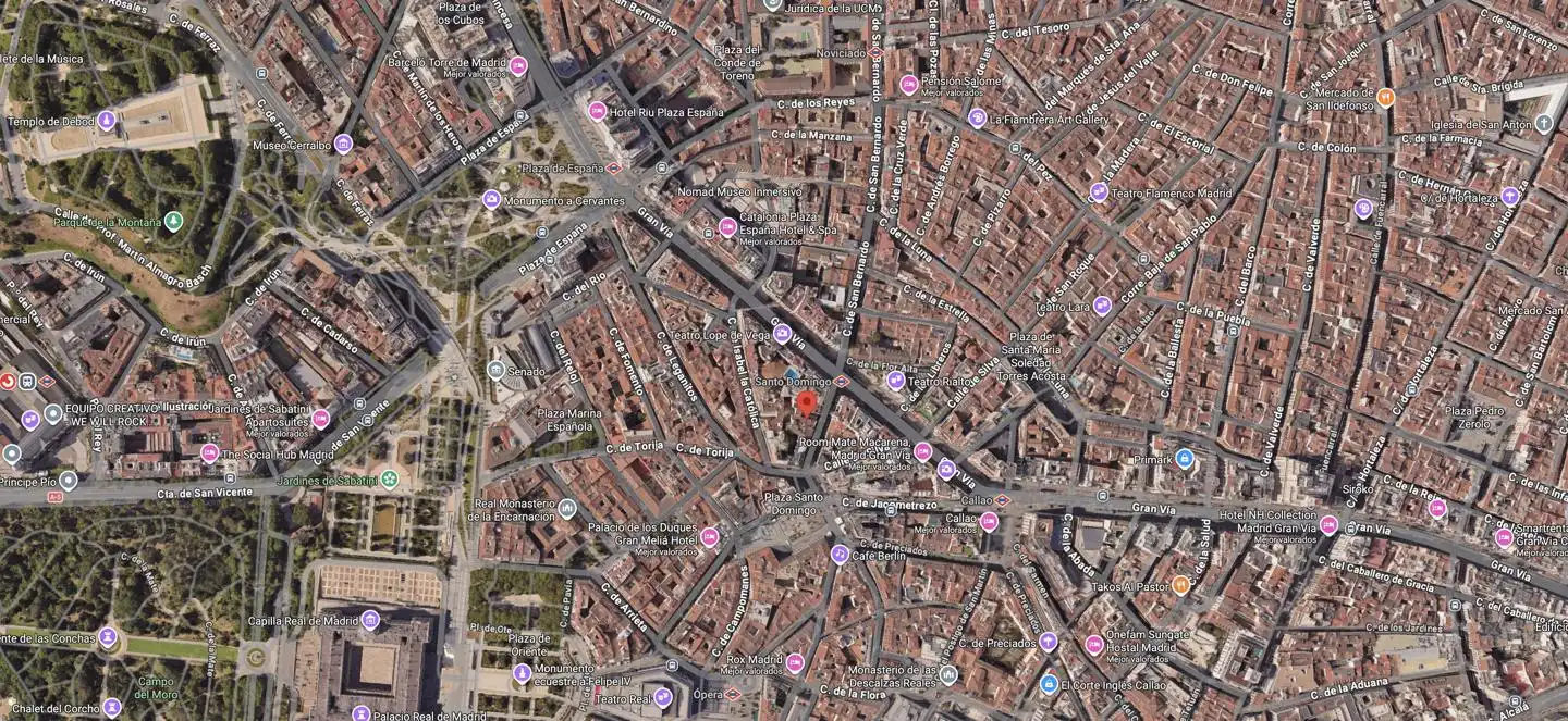 Vista exterior de Piso en venta en Madrid con Aire acondicionado, Calefacción y Amueblado