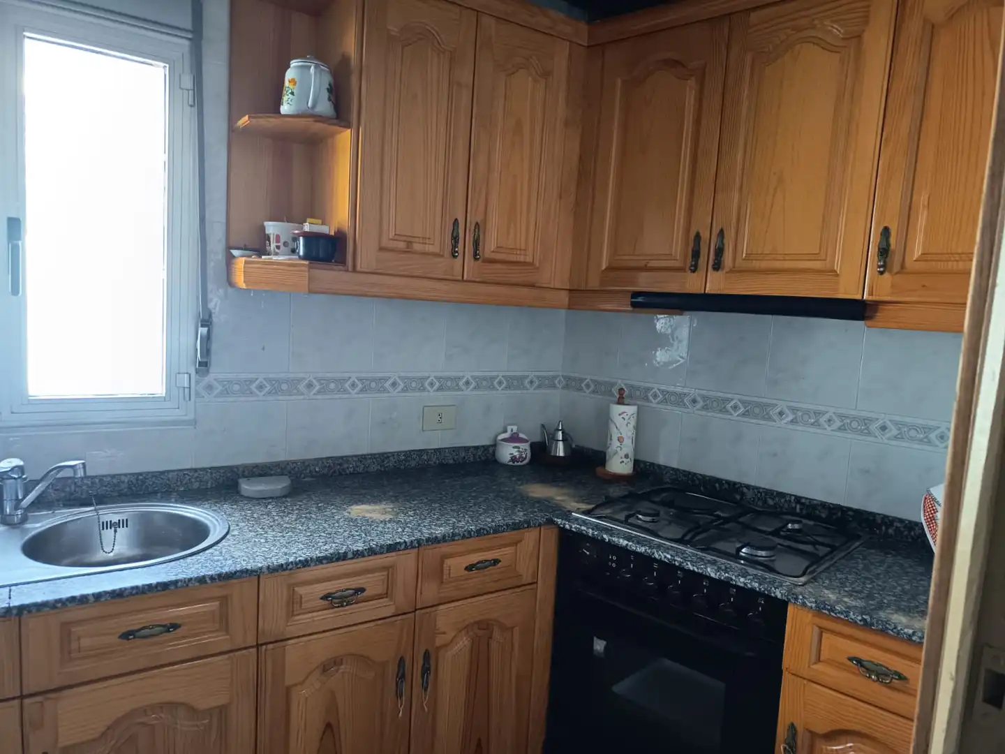 Cocina de Casa o chalet en venta en Sober con Jardín privado, Terraza y Amueblado