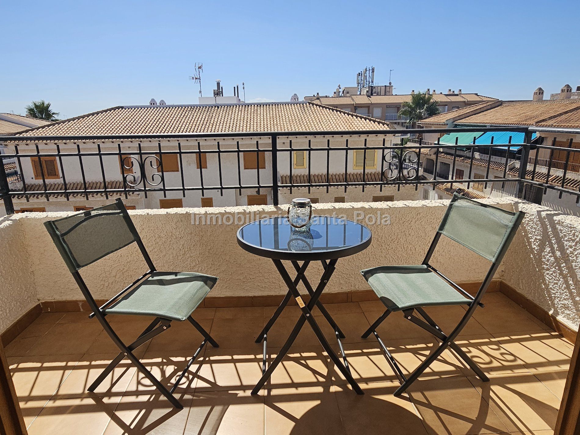 Terrace of Flat for sale in Santa Pola  with Terrace, Swimming Pool and Furnished