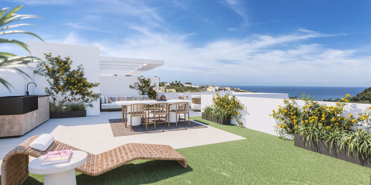 Terrace of Apartment for sale in Manilva  with Air Conditioner, Terrace and Community pool