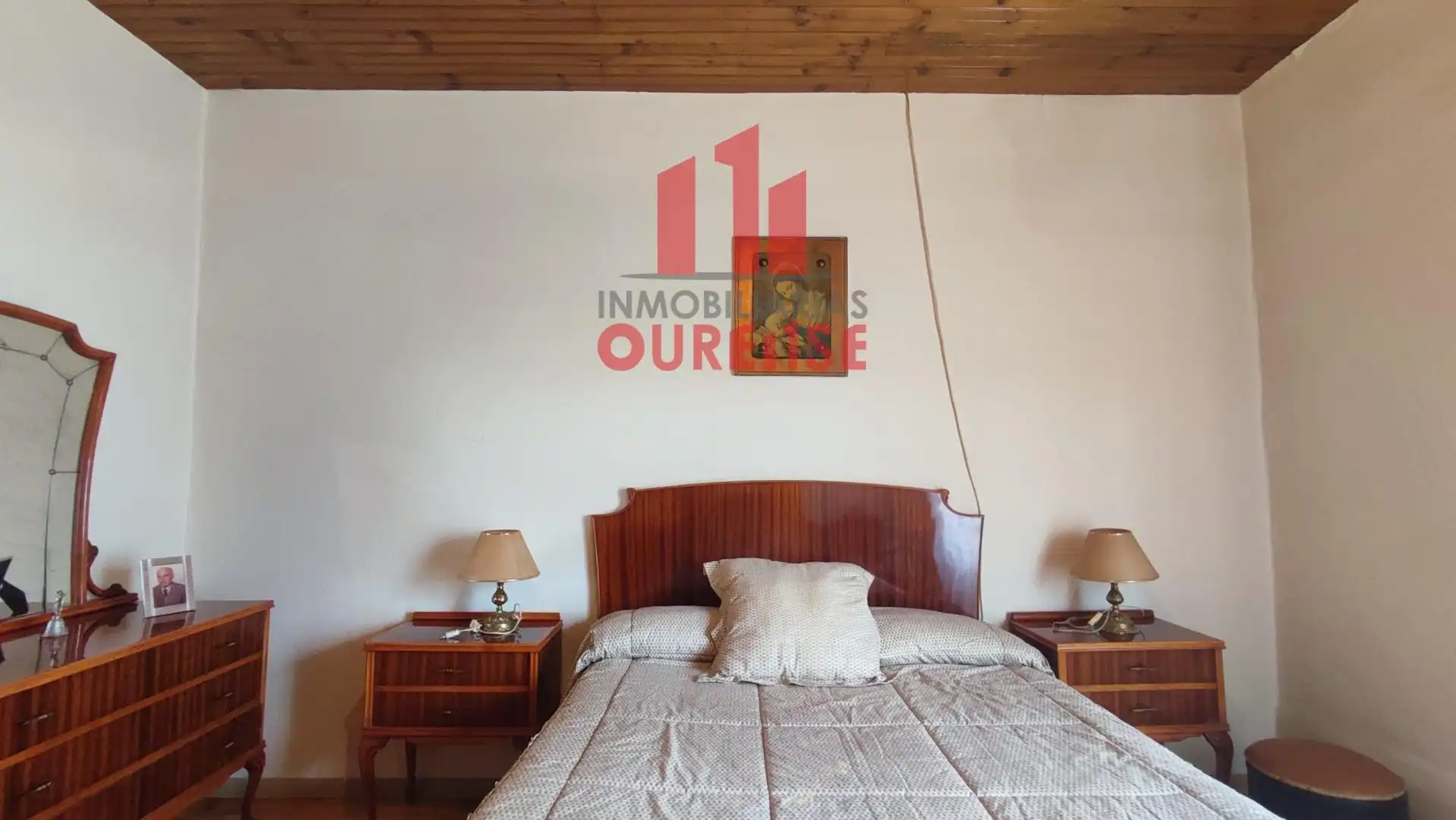 Habitación de Casa o chalet en venta en O Pereiro de Aguiar  con Terraza, Amueblado y Balcón