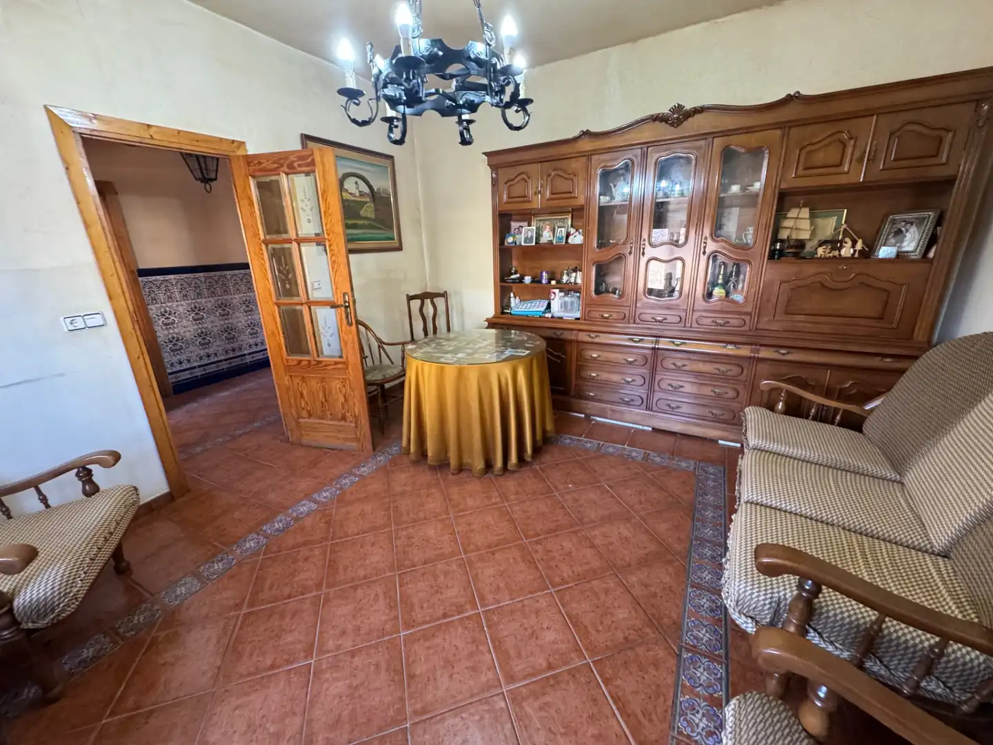 Dining room of Country homes for sale in Barcial de la Loma  with Heating, Terrace and Storage room