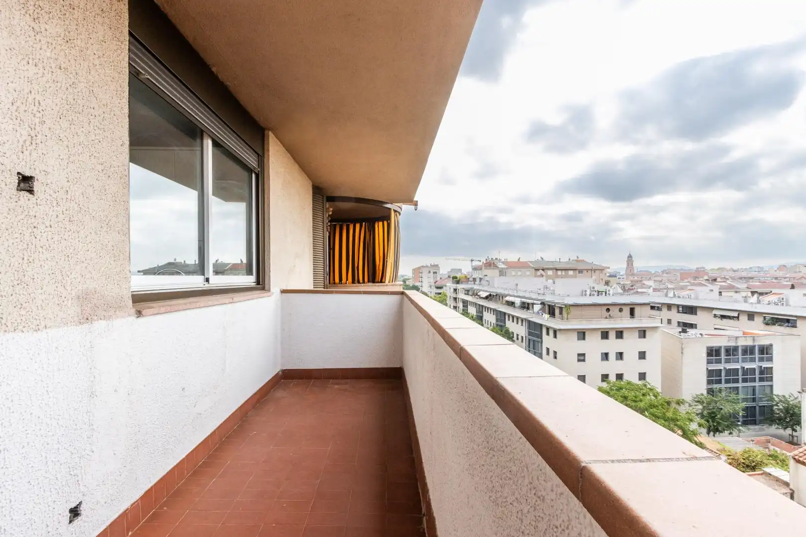 Balcony of Attic for sale in Sabadell  with Air Conditioner, Heating and Parquet flooring