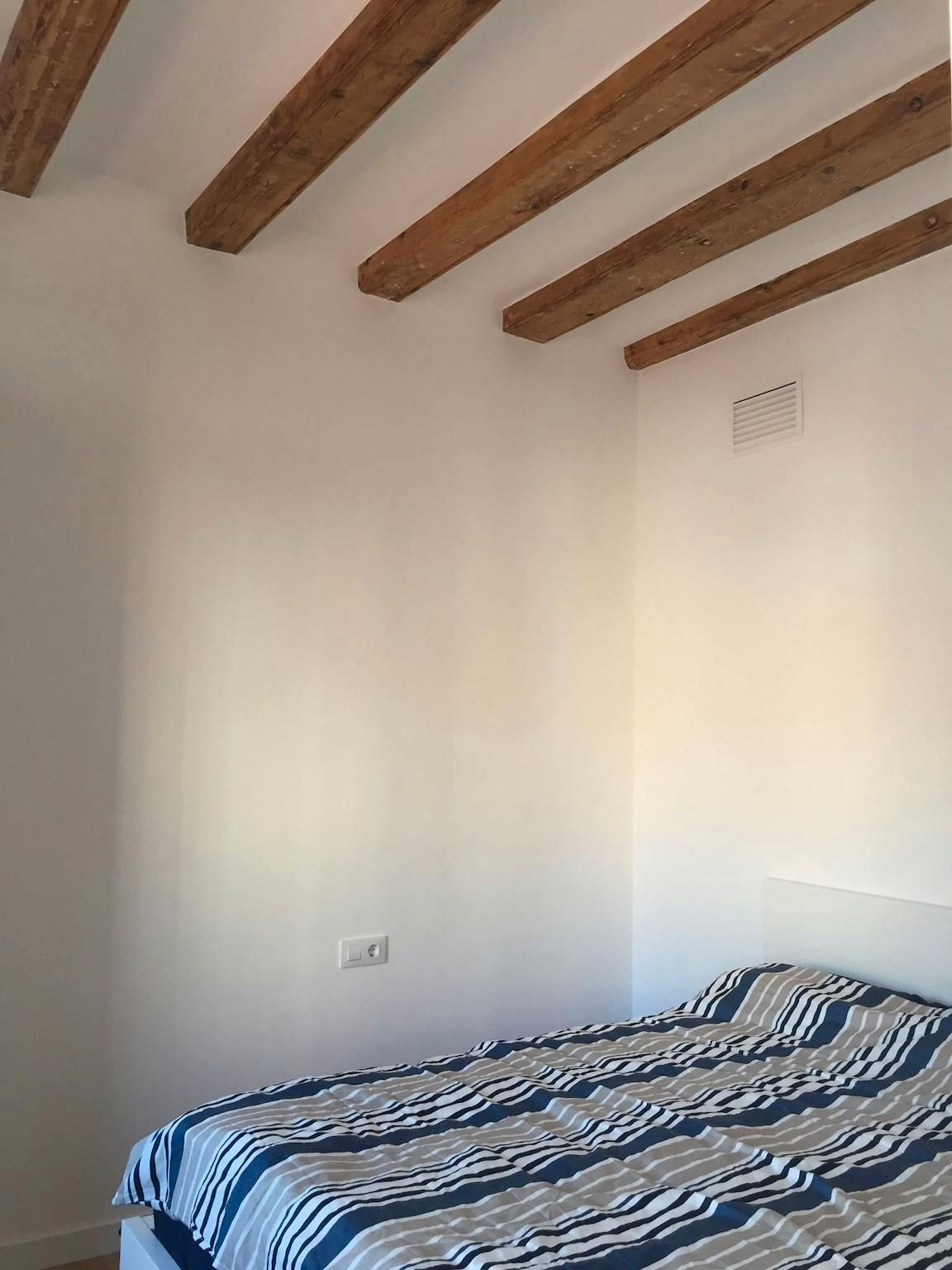 Bedroom of Flat to rent in  Barcelona Capital  with Air Conditioner, Heating and Furnished