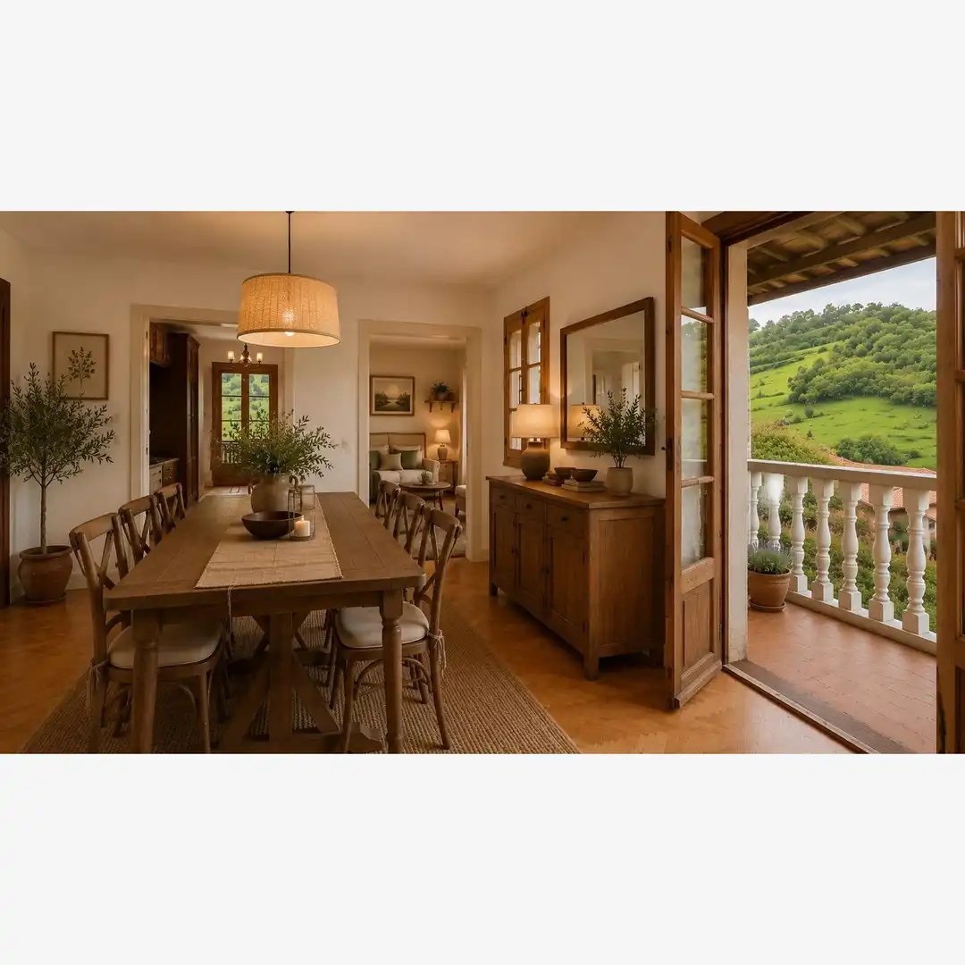 Comedor de Finca rústica en venta en Anievas con Trastero y Balcón