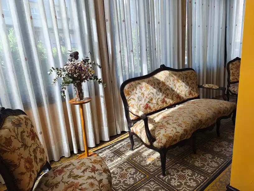 Sala de estar de Casa o chalet en venta en Nava con Amueblado
