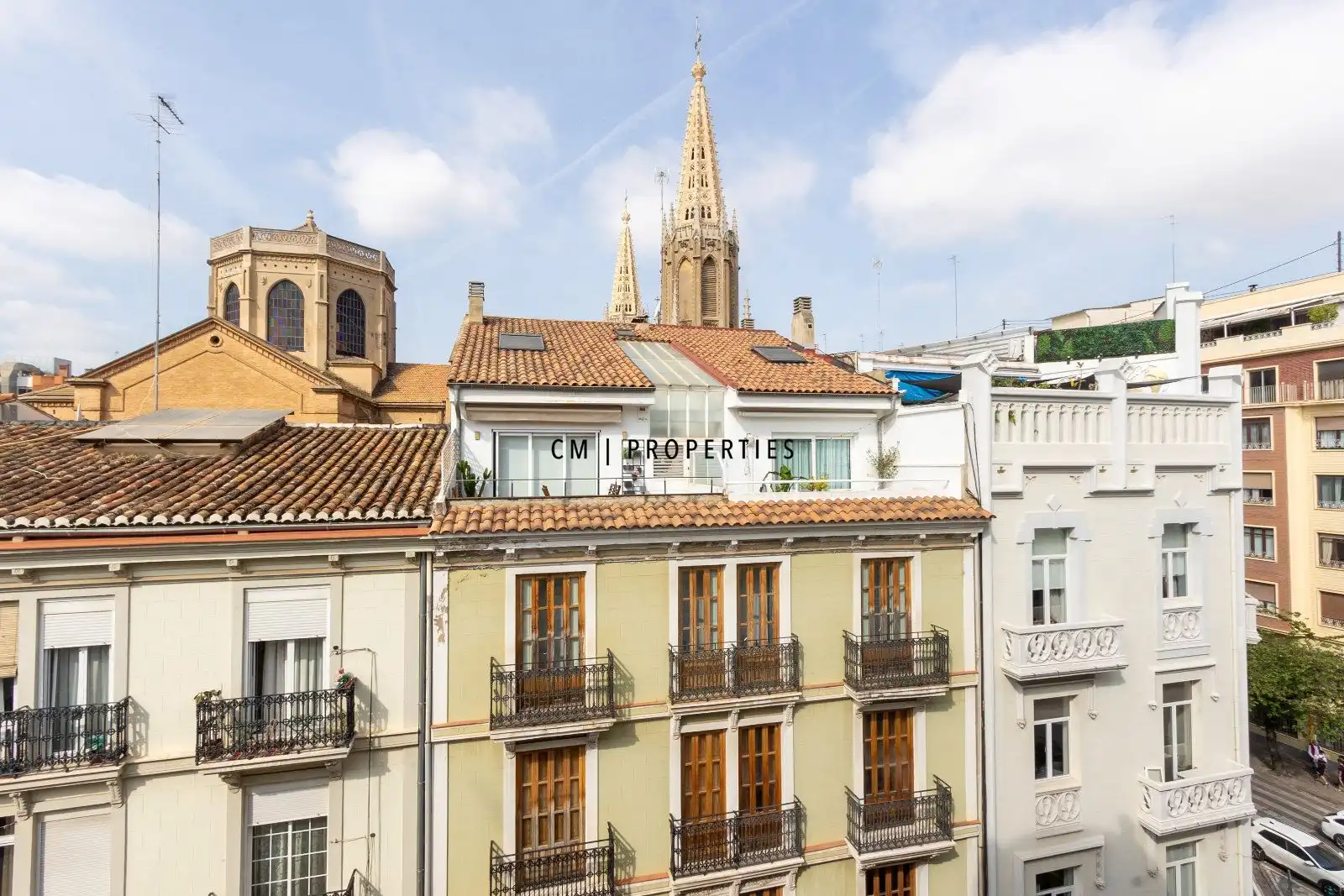 Vista exterior de Pis de lloguer en Valencia amb Aire condicionat, Calefacció i Moblat